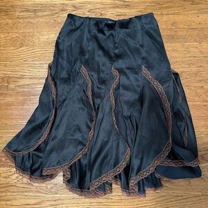 UO Black and Brown Skirt